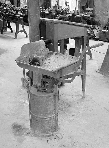 machine à chauffer (forge portative)