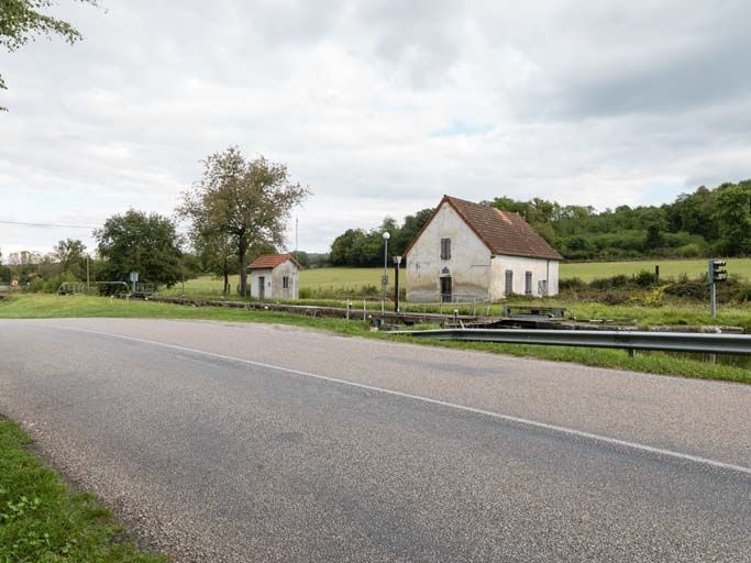 site de l'écluse 15 du versant Méditerranée ; dite du Château de la Motte (canal du Centre)