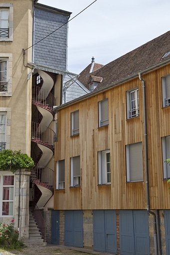 Vue du logis secondaire