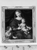 tableau : Vierge à l'Enfant et saint Jean-Baptiste