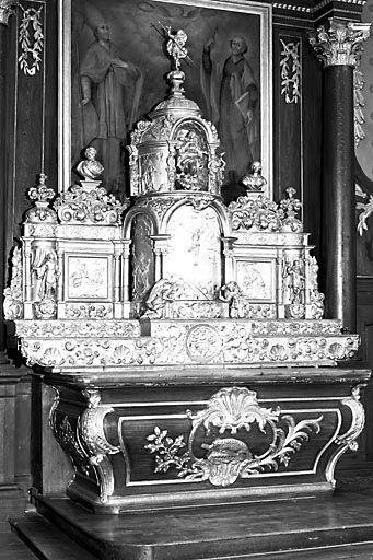 tabernacle et gradin du maître-autel