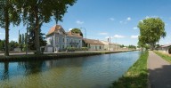 usine de fabrication de matériaux de construction ; briqueterie ; tuilerie ; usine Fauchon-Baudot (activités liées au canal du Centre)