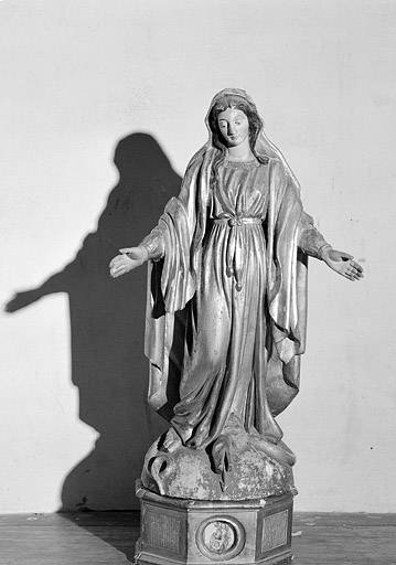 statuette : Vierge de l'Immaculée Conception (n° 1)