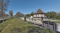 site de l'écluse 53 du versant Saône, dite des Marcs d'Or (canal de Bourgogne)