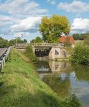 pont routier sur l'écluse 21 du versant Océan, dit pont des Halliers (canal du Centre)