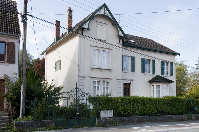 atelier de menuiserie Morlot, puis usine d'horlogerie Wittmer, puis usine de mécanique de précision et de petite métallurgie Wittmer