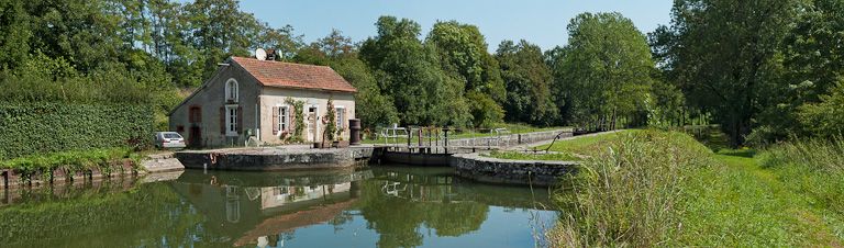 site de l'écluse 03 du versant Saône, dite de Rambourg (canal de Bourgogne)