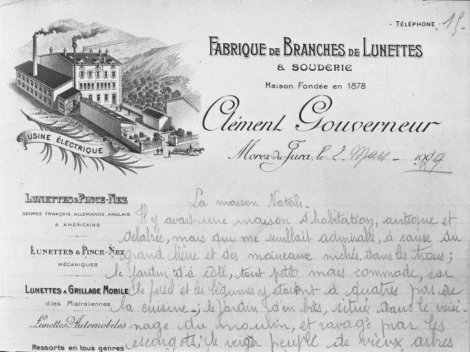 usine de lunetterie Gouverneur-Audigier