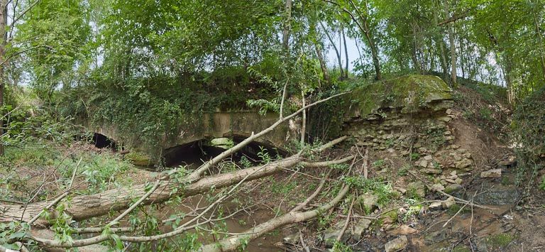 aqueduc des Granges ; ouvrage lié à l'alimentation en eau (canal de Bourgogne)