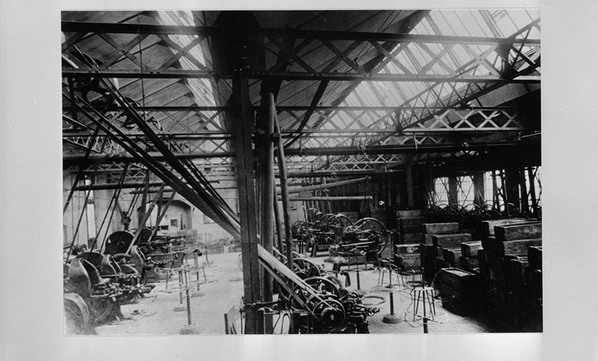 usine de transformation des métaux et de petite métallurgie dite Forges de Hauterive