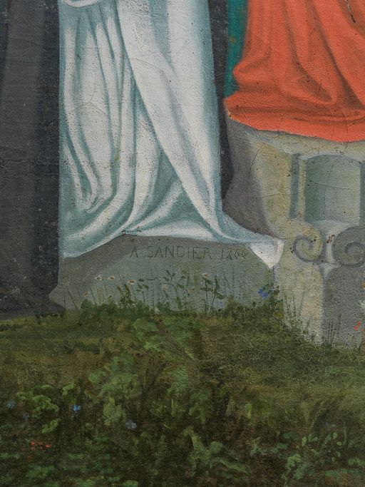 tableau : l'invention du rosaire