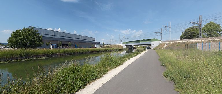 pont ferroviaire (canal de Bourgogne)