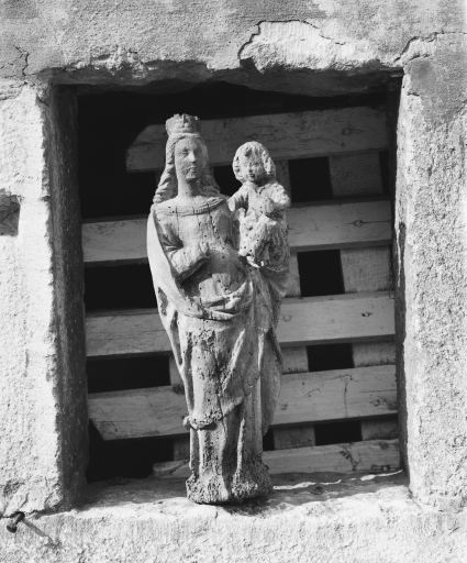 statuette : Vierge à l'Enfant