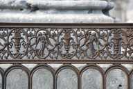 clôture de monument funéraire des familles Allemand et Vannoz
