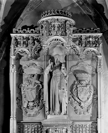 statue : saint Pierre Fourier