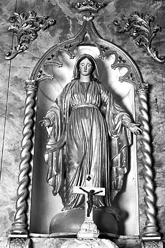 statue : Vierge de l'Immaculée Conception