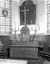 autel, gradin d'autel et tabernacle (ensemble du maître-autel)