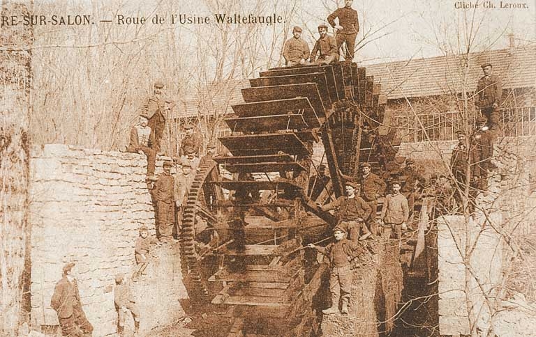 usine métallurgique, puis usine de quincaillerie, actuellement usine de construction métallique Waltefaugle