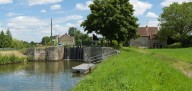 site de l'écluse 17 du versant Océan ; dite du Montet (canal du Centre)