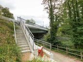 pont routier isolé de la RCEA N 80 (canal du Centre)