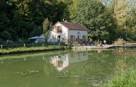 site de l'écluse 63 du versant Yonne, dite de Nogent (canal de Bourgogne)