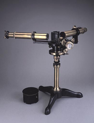 instrument de démonstration en optique (spectroscope à prisme Massiot)