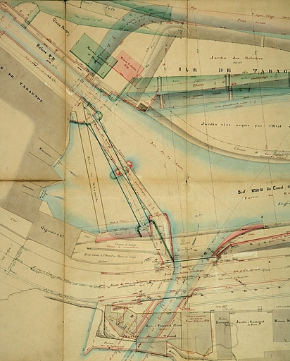 site d'écluse n° 51 de Tarragnoz (canal du Rhône au Rhin)