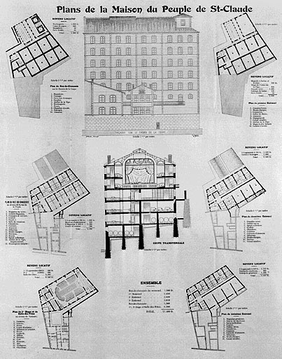 maison, maison du peuple