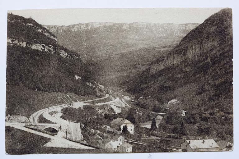 4 ponts ferroviaires et routiers (voie ferrée Andelot - La Cluse)
