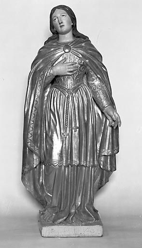 statue : sainte Agathe