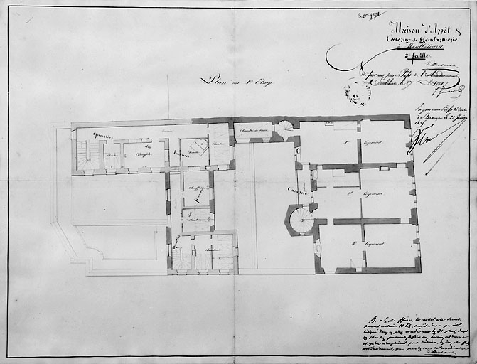 hôtel de l'Intendance, prison