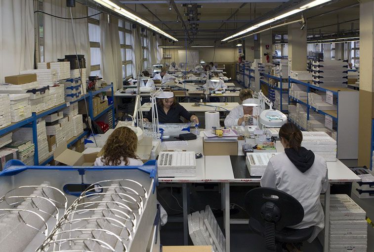usine d'horlogerie Odo, puis usine de lunetterie Lux de Morez