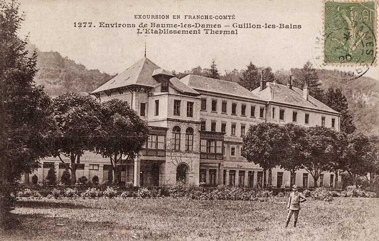 établissement thermal, hôtel de voyageurs et restaurant
