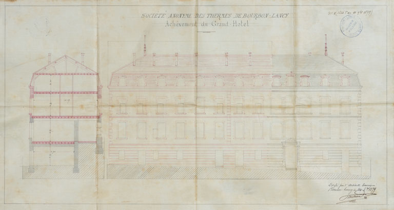 couvent de la Visitation, puis hôpital, puis Grand Hôtel