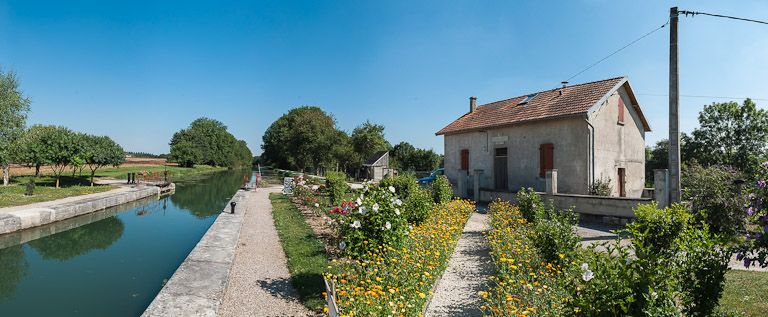 site de l'écluse 78 du versant Yonne, dite de Fulvy (canal de Bourgogne)