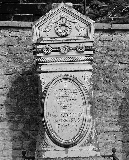tombeau de Clara Durkheim