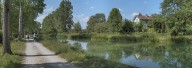 maison de garde-barrière (paysages du canal de Bourgogne)