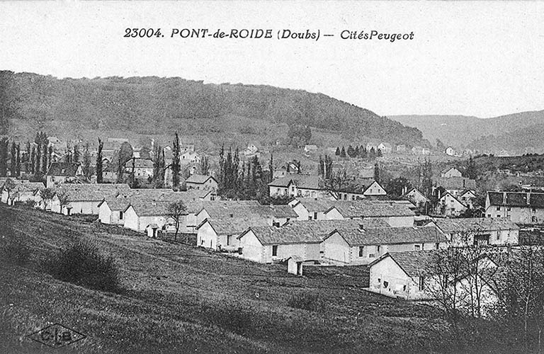 cité ouvrière Emile Peugeot