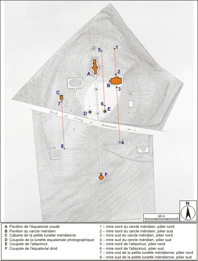 les instruments et le mobilier de l'observatoire