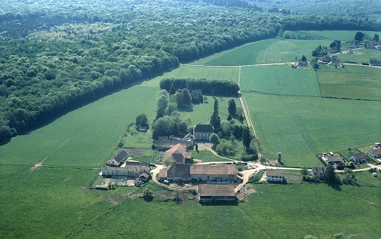 usine de flaconnage dite verrerie de la Vieille-Loye, actuellement maison, ferme