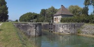 site de l'écluse 68 du versant Saône, dite de la Combe (canal de Bourgogne)
