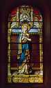 2 verrières (baies 1 et 2) : Vierge de l'Immaculée Conception et saint Jean-Baptiste