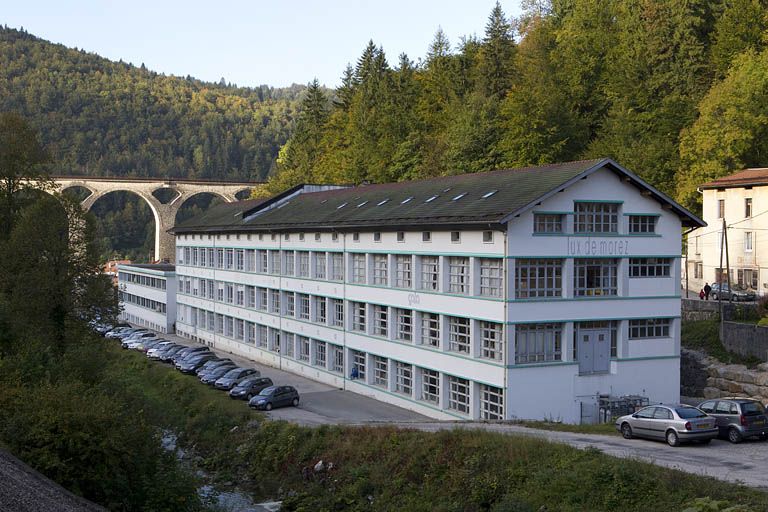 usine d'horlogerie Odo, puis usine de lunetterie Lux de Morez