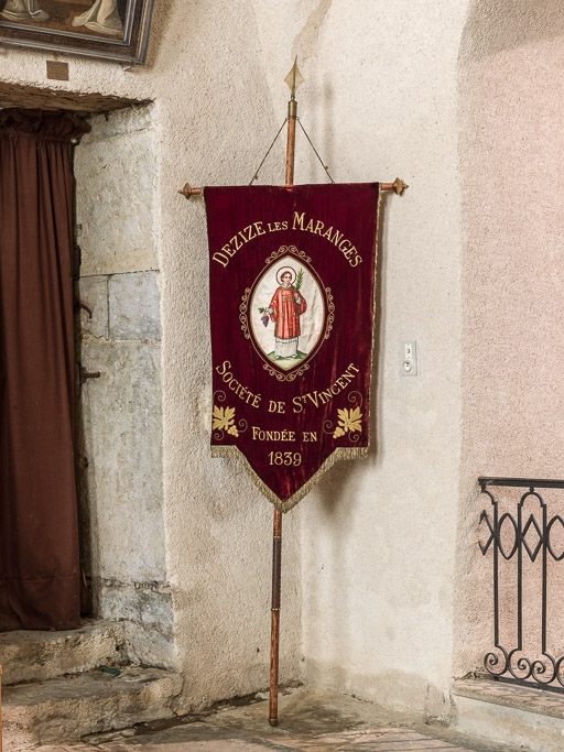 bannière de procession de la Société de Saint Vincent