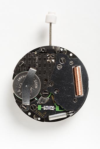 mécanisme d'horloge (mouvement de montre à quartz Isa 1198)