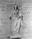 statue : Vierge à l'Enfant