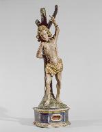 statue-reliquaire : saint Sébastien
