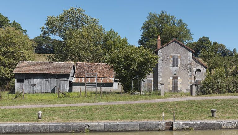 site de l'écluse 12 du versant Loire, dite d'Orgues 2 (canal du Nivernais)
