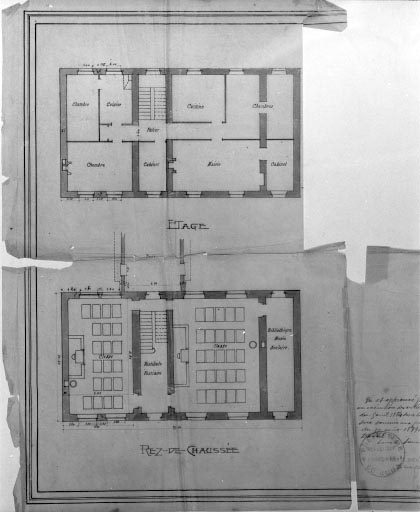mairie, école
