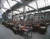 les machines des ateliers de fabrication des pipes